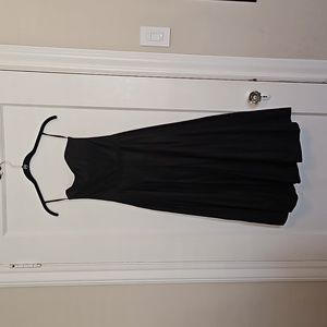 Michael Kors black sweetheart dress